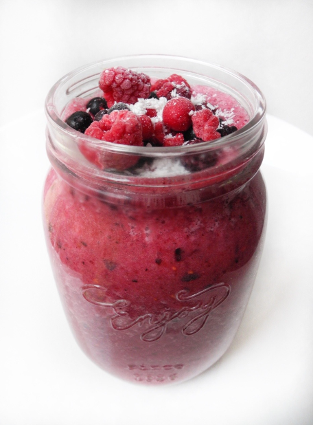 Strawberry Sunrise Blast Smoothie