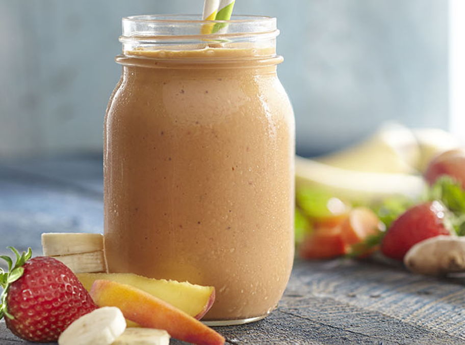 Peachy Sunrise Smoothie