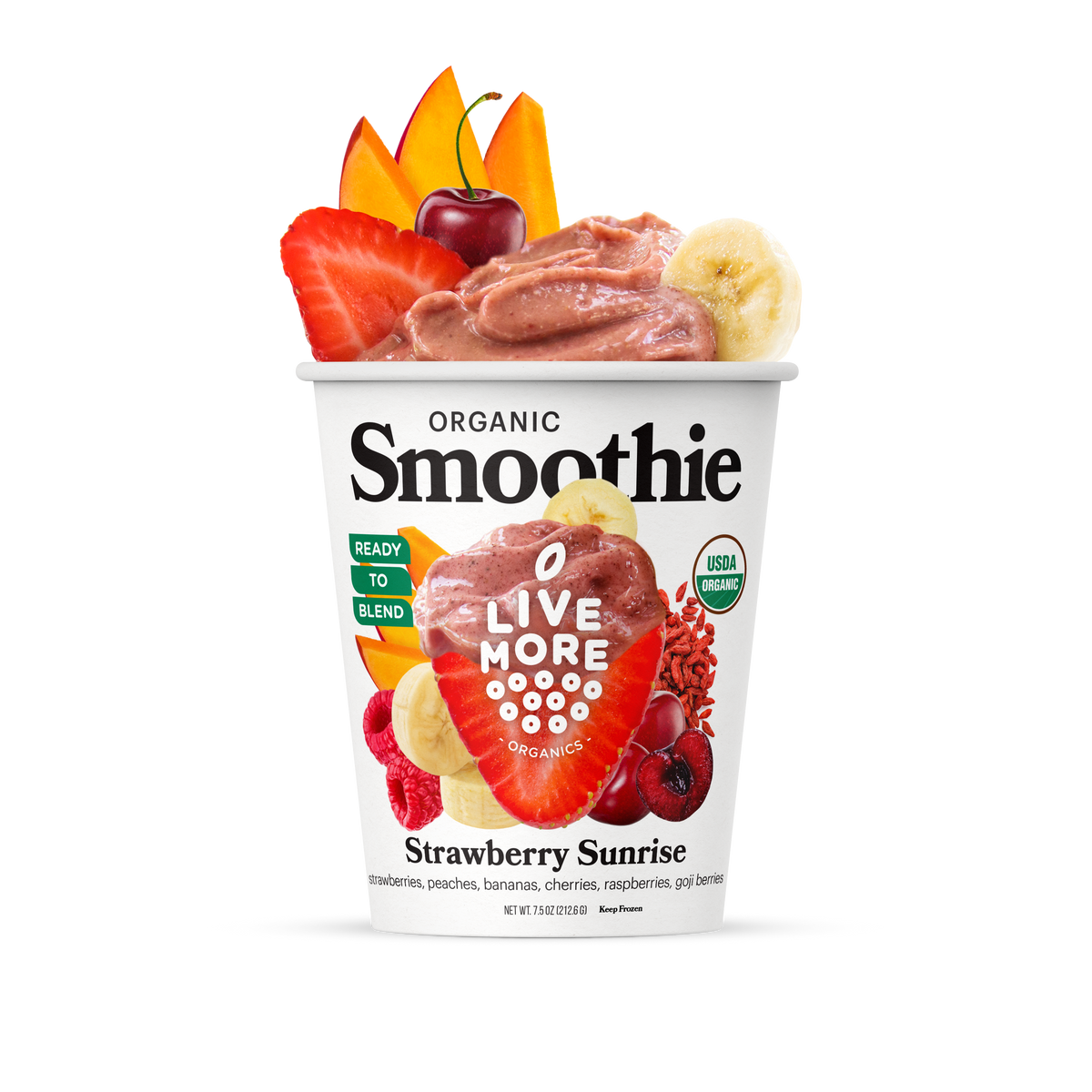 Strawberry Sunrise — LiveMore Superfoods