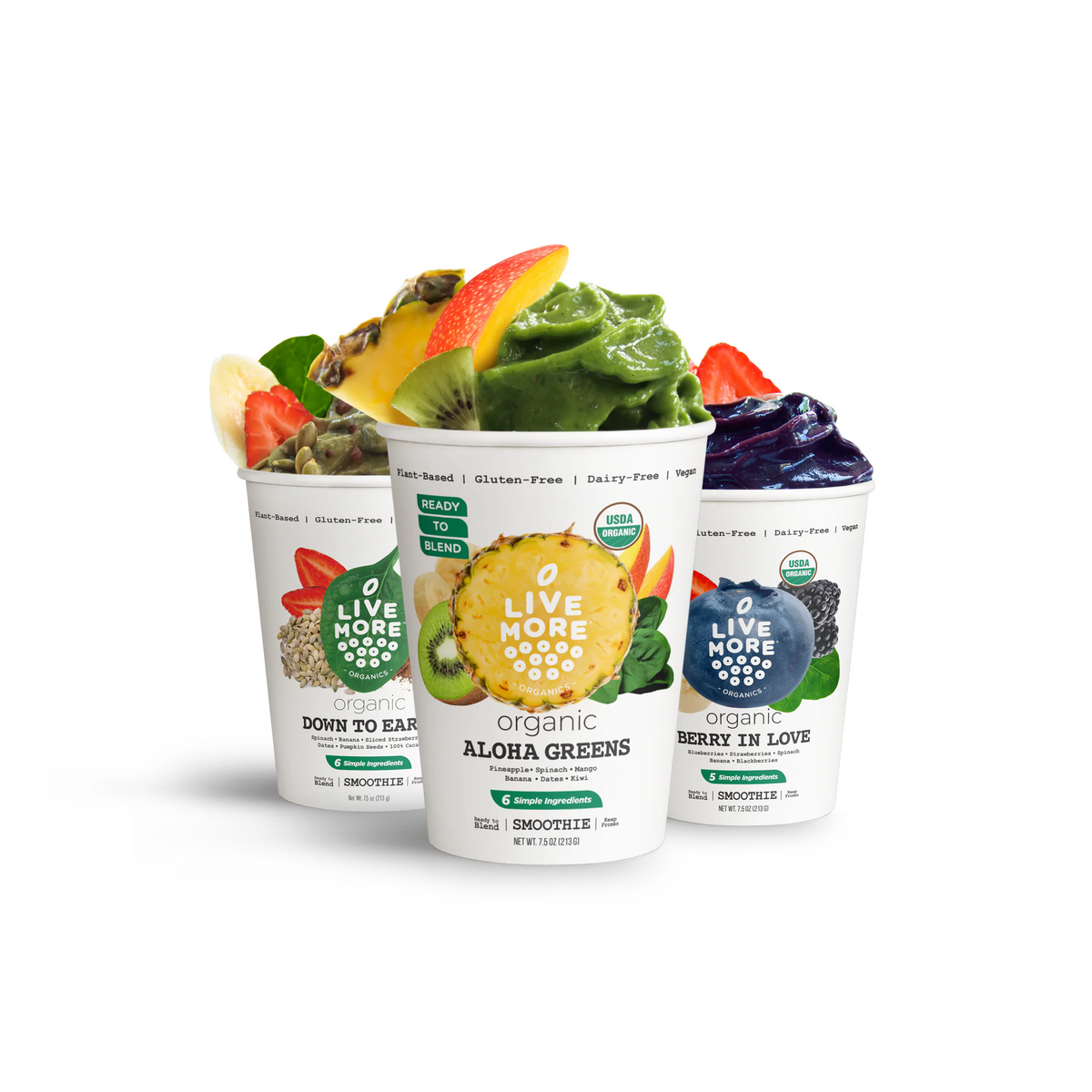 Organic Greens Bundle — LiveMore Superfoods